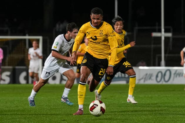 Wednesday, September 16, 2026, 2026–2027 Season, Matchday 4, Regionalliga West, at Rote Erde Stadium, Dortmund, Germany: BV Borussia Dortmund U23 vs. SV Westfalia Rhynern, Kevin Mutove, BVB