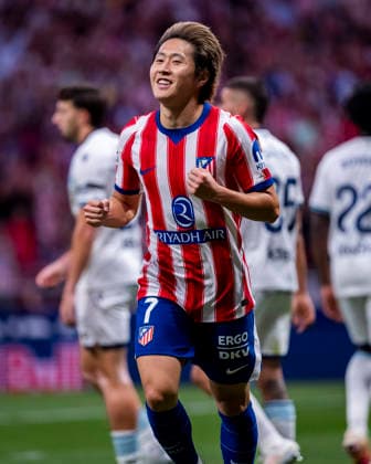 Atletico de Madrid v CA Osasuna - LaLiga EA Sports 2026 27 Kang-in Lee of Atletico de Madrid celebrates his goal during the LaLiga EA Sports football match between Atletico de Madrid and CA Osasuna at Riyadh Air Metropolitano on September 16, 2026 in Madrid, Spain. Madrid Riyadh Air Metropolitano Madrid Spain Copyright: xAlbertoxGardinx AGardin_20260916_Foot_Liga_Atl_Mad_Osa_0369