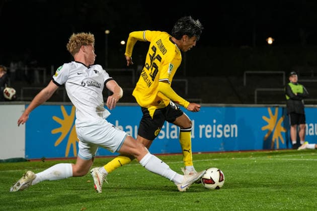 Wednesday, September 16, 2026, 2026–2027 Season, Matchday 4 of the Regionalliga West at Rote Erde Stadium, Dortmund, Germany: BV Borussia Dortmund U23 vs. SV Westfalia Rhynern, Fadi Zarqelain, BVB