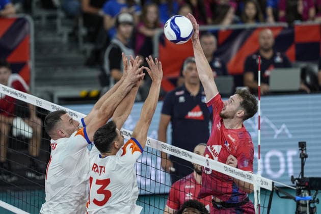 Volleyball, Men’s European Championship, France v Romania