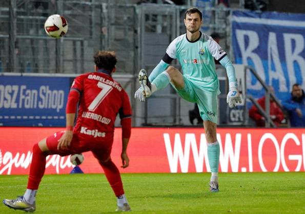 CFC vs. SV Babelsberg 03, September 16, 2026, Chemnitz, eins Stadium on Gellertstrasse, Sports, Soccer, Northeast Regional League 2026–2027, Matchday 9, CFC, CFC vs. SV Babelsberg 03 (from left to right: Samir Werbelow and David Richter), Chemnitz, Saxony, Germany