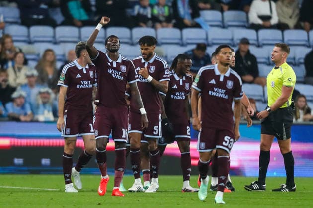 Coventry City v Aston Villa, Carabao Cup Tammy Abraham Of Aston Villa scores a GOAL 0-1 and celebrates during the Coventry City v Aston Villa Carabao Cup 3rd Round match at Coventry Building Society Arena, Coventry, England on 16 September 2026 Credit: Lee Keuneke Every Second Media Editorial use only. All images are copyright Every Second Media Limited. No images may be reproduced without prior permission. All rights reserved. Premier League and Football League images are subject to licensing agreements with Football DataCo Limited. see https: www.football-dataco.com Copyright: xIMAGO EveryxSecondxMediax ESM-2171-0010 LeexKeunekex xEveryxSecondxMediax
