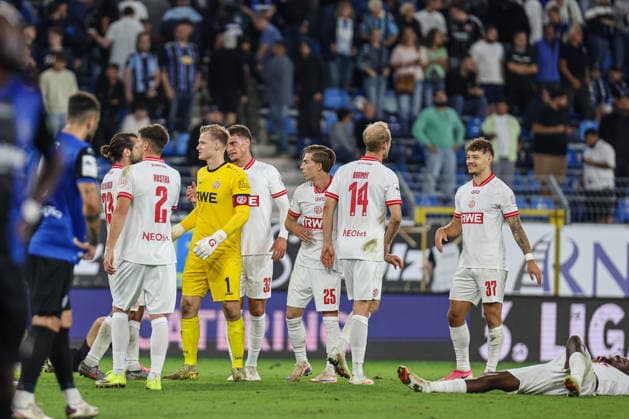 Rot Weiss Essen wins the match in Mannheim: SV Waldhof Mannheim vs. Rot Weiss Essen on September 16, 2026, in Mannheim at Carl Benz Stadium. Photo by Alfio Marino Copyright: