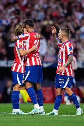 September 16, 2026, Madrid, Madrid, Spain: Kang-in Lee of Atletico de Madrid celebrates after scoring his team s second goal with teammates during the Spanish League, LaLiga EA Sports, football match played between Atletico de Madrid and CA Osasuna at Riyadh Air Metropolitano stadium on September 16, 2026, in Madrid, Spain. Madrid Spain - ZUMAa181 20260916_zaa_a181_134 Copyright: xDennisxAgyemanx