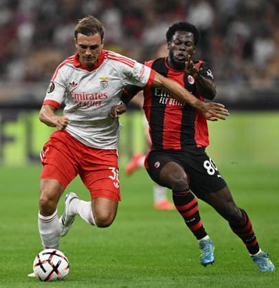Db Milano 16 09 2026 - Europa League Milan-Benfica foto Daniele Buffa Image nella foto: Joao Palhinha-Yunus Musah 