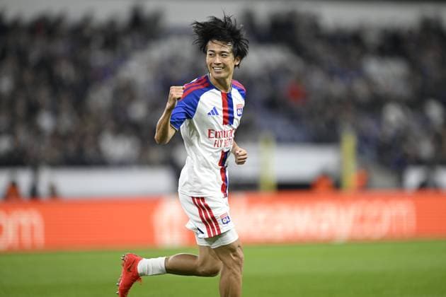 RSC Anderlecht v Olympique Lyon - UEFA Europa League ANDERLECHT, BELGIUM - SEPTEMBER 16 : Nakamura Keito forward of Olympique Lyonnais celebrating scoring a goal (0-2) during the UEFA Europa League 2026 27 League Phase MD1 match between RSC Anderlecht and Olympique Lyon on September 16, 2026 in Anderlecht, Belgium, 16 09 2026 Anderlecht Belgium  Copyright: xNicoxVereeckenx