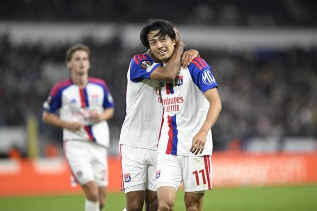 RSC Anderlecht v Olympique Lyon - UEFA Europa League ANDERLECHT, BELGIUM - SEPTEMBER 16 : Nakamura Keito forward of Olympique Lyonnais celebrating scoring a goal (0-2) during the UEFA Europa League 2026 27 League Phase MD1 match between RSC Anderlecht and Olympique Lyon on September 16, 2026 in Anderlecht, Belgium, 16 09 2026 Anderlecht Belgium  Copyright: xNicoxVereeckenx