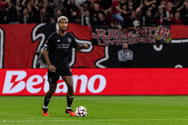 UEFA Europa League: Bayer 04 Leverkusen vs. NK Celje, September 16, 2026; Loic Bade, Bayer 04 Leverkusen; UEFA Europa League, Matchday 1: Bayer 04 Leverkusen vs. NK Celje; BayArena, Leverkusen; September 16, 2026 Copyright: xBEAUTIFULxSPORTS Buriakovx