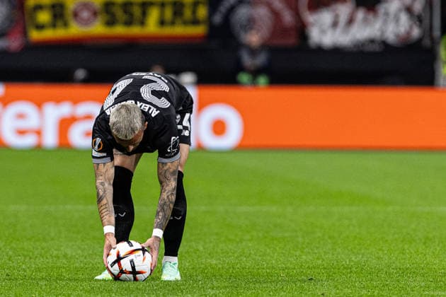 UEFA Europa League: Bayer 04 Leverkusen vs. NK Celje, September 16, 2026; Aleix Garcia (Bayer 04 Leverkusen), 24; UEFA Europa League, Matchday 1: Bayer 04 Leverkusen vs. NK Celje, BayArena, Leverkusen, September 16, 2026 Copyright: xBEAUTIFULxSPORTS Buriakovx