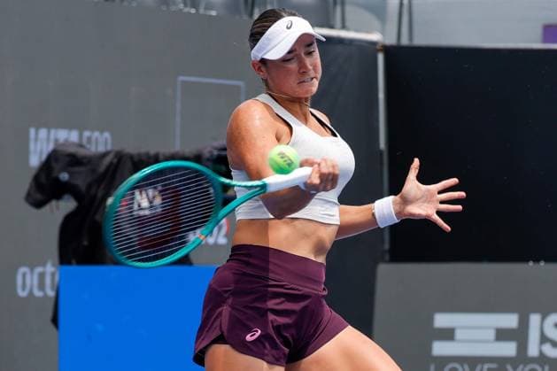 WTA GUADALAJARA OPEN 2026 WTA GUADALAJARA OPEN 2026 MAGDALENA FRECH VS CAROLINE DOLHIDE 09 16 2026 GUADALAJARA, JALISCO Action photo of Caroline Dolhide of the United States during a match at the 2026 WTA Guadalajara Open, held at the Centro Panamericano de Tenis in Guadalajara, Jalisco, Mexico Action photo of Caroline Dolhide of the United States, during a match at the 2026 WTA Guadalajara Open held at the Centro Panamericano de Tenis in Guadalajara, Jalisco, Mexico PHOTO BY IMAGENSHOP PHOTO AGENCY GUADALAJARA JALISCO MEXICO Copyright: xIMAGENSHOPxAGENCIAxFOTOGRAFICAx
