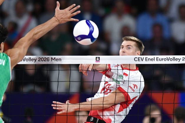 2026.09.16 Sofia siatkowka Mistrzostwa Europy w siatkowce mezczyzn Polska - Bulgaria N z Kamil Semeniuk Foto Lukasz Laskowski PressFocus 2026.09.16 Sofia CEV Enel EuroVolley Men 2026 Poland vs Bulgaria Kamil Semeniuk Credit: Lukasz Laskowski PressFocus NEWSPIX.PL --- newspix.pl POLAND OUT! 