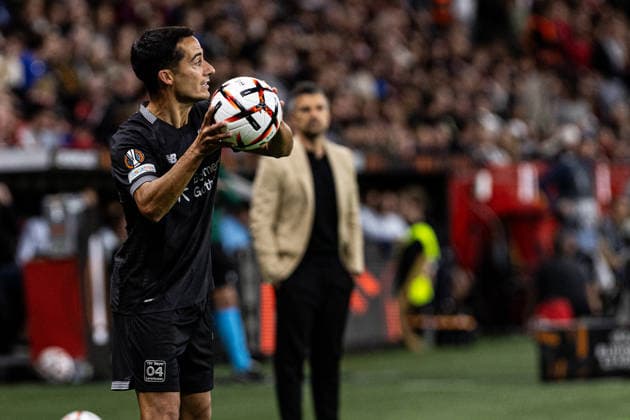 UEFA Europa League: Bayer 04 Leverkusen vs. NK Celje, September 16, 2026; Lucas Vázquez (Bayer 04 Leverkusen), Matchday 1 of the UEFA Europa League: Bayer 04 Leverkusen vs. NK Celje, BayArena, Leverkusen, September 16, 2026 Copyright: xBEAUTIFULxSPORTS Buriakovx