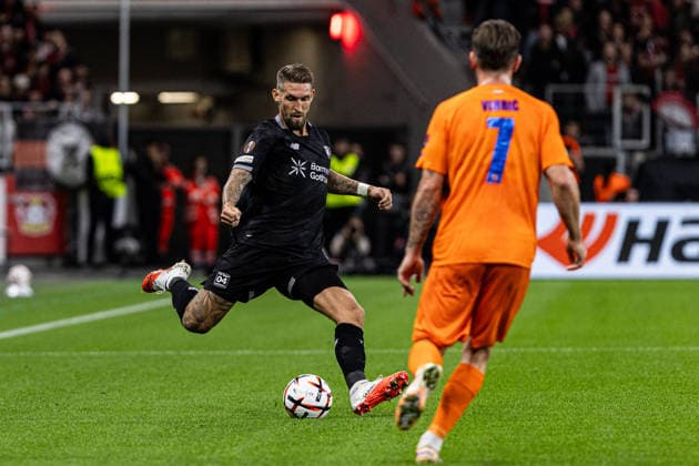 UEFA Europa League: Bayer 04 Leverkusen vs. NK Celje, September 16, 2026; Robert Andrich (Bayer 04 Leverkusen), Matchday 1 of the UEFA Europa League: Bayer 04 Leverkusen vs. NK Celje at BayArena, Leverkusen, September 16, 2026 Copyright: xBEAUTIFULxSPORTS Buriakovx