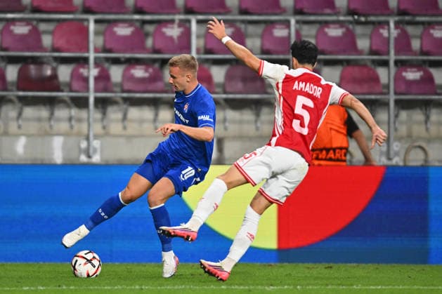 UEFA Europa League: Hapoel Beer-Sheva FC and GNK Dinamo Zagreb Luka Stojkovic plays during the UEFA Europa League game between Hapoel Beer-Sheva FC and GNK Dinamo, Giulesti Stadium in Bucharest, Romania, 16 September 2026. Alex Nicodim Imago Images Copyright: xx