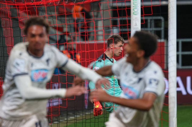 Goalkeeper David Klein of FC Ingolstadt 04, No. 47 conceded two goals; his facial expression speaks volumes after the goal by Jykese Fields of TSG Hoffenheim II, No. 11, during the match between FC Ingolstadt 04 and TSG Hoffenheim II on September 16, 2026, DFB regulations prohibit any use of photographs as image sequences and or quasi-video. GER, Soccer, 3. Liga, Matchday 6, FC Ingolstadt 04 vs. TSG Hoffenheim II, September 16, 2026, Audi Sportpark Ingolstadt Copyright: xEibner-Pressefoto OliverxSTRISCHx EP-OSH