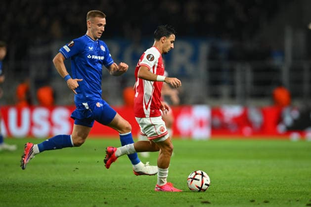 UEFA Europa League: Hapoel Beer-Sheva FC and GNK Dinamo Zagreb Guy Mizrahi plays during the UEFA Europa League game between Hapoel Beer-Sheva FC and GNK Dinamo, Giulesti Stadium in Bucharest, Romania, 16 September 2026. Alex Nicodim Imago Images Copyright: xx