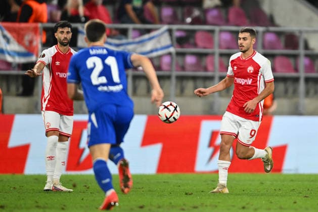 UEFA Europa League: Hapoel Beer-Sheva FC and GNK Dinamo Zagreb Zahi Ahmad plays during the UEFA Europa League game between Hapoel Beer-Sheva FC and GNK Dinamo, Giulesti Stadium in Bucharest, Romania, 16 September 2026. Alex Nicodim Imago Images Copyright: xx