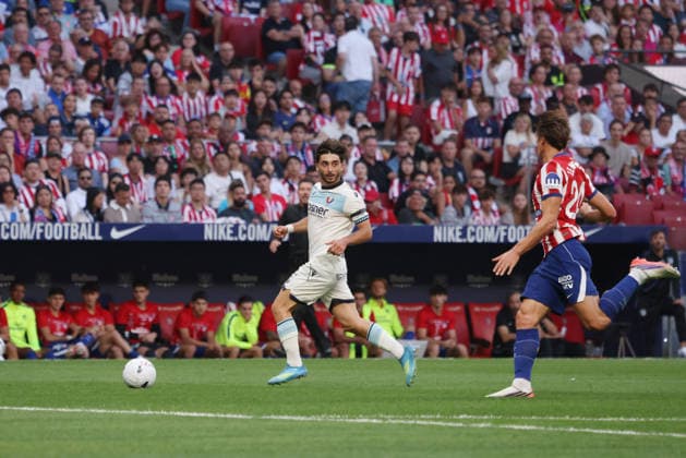 ESP LaLiga EA Sports Atlético Madrid vs. Osasuna: Raúl Moro of Osasuna during the LaLiga EA Sports match between Atlético Madrid and Osasuna, played at the Riyadh Air Metropolitano Stadium in Madrid on September 16, 2026, in Spain. Spanish Soccer Copyright: xAgenciaxLOFx
