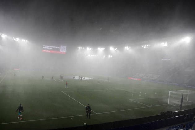 Levante UD v Athletic Club - LaLiga EA Sports 2026 27 The LaLiga match between Levante and Athletic Club Bilbao is suspended due to a severe storm in Valencia, at Ciutat de Valencia Stadium on September 16, 2026. valencia Spain  Copyright: xJosexMiguelxFernandezx originalFilename:fernandezdevelascosanz-levanteu260916_np4HM.jpg
