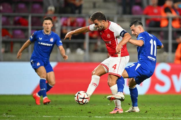 UEFA Europa League: Hapoel Beer-Sheva FC and GNK Dinamo Zagreb Miguel Vitor plays during the UEFA Europa League game between Hapoel Beer-Sheva FC and GNK Dinamo, Giulesti Stadium in Bucharest, Romania, 16 September 2026. Alex Nicodim Imago Images Copyright: xx