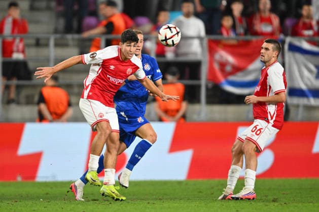 UEFA Europa League: Hapoel Beer-Sheva FC and GNK Dinamo Zagreb Niv Yehoshuha plays during the UEFA Europa League game between Hapoel Beer-Sheva FC and GNK Dinamo, Giulesti Stadium in Bucharest, Romania, 16 September 2026. Alex Nicodim Imago Images Copyright: xx