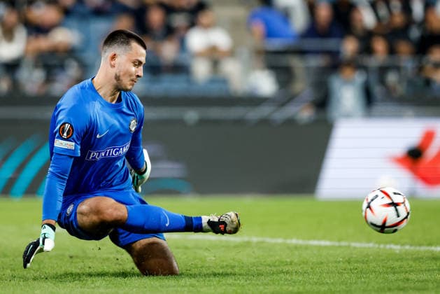 SOCCER - UEFA EL, Sturm vs Rennais GRAZ,AUSTRIA,16.SEP.26 - SOCCER - UEFA Europa League, Sturm Graz vs Stade Rennais FC. Image shows Daniil Khudiakov (Sturm).  GEPAxpictures xJamesxDoak