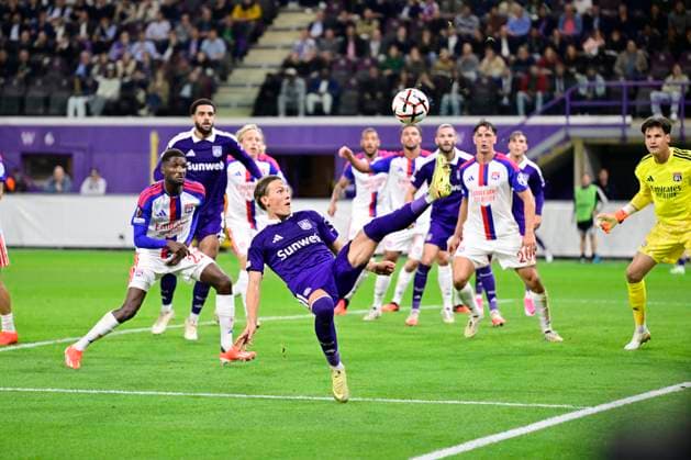 RSC Anderlecht v Olympique Lyon - UEFA Europa League ANDERLECHT, BELGIUM - SEPTEMBER 16 : Augustinsson Ludwig defender of RSC Anderlecht during the UEFA Europa League 2026 27 League Phase MD1 match between RSC Anderlecht and Olympique Lyon on September 16, 2026 in Anderlecht, Belgium, 16 09 2026 Anderlecht Belgium  Copyright: xJanxDexMeuleneirx