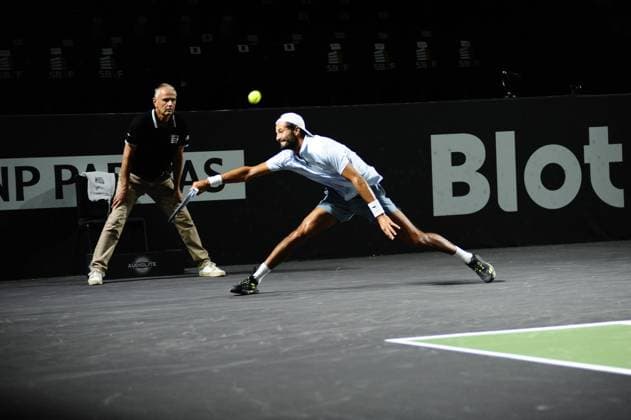 Tennis - ATP, Tennis Herren - Open Blot Rennes - 2026 Titouan DROGUET during the Open Blot Rennes 2026, ATP Challenger 100 tennis event on 16 September 2026 at Liberte Rennes, France - Photo Julien Kammerer RennesFrance  Copyright: xJulienxKammererx