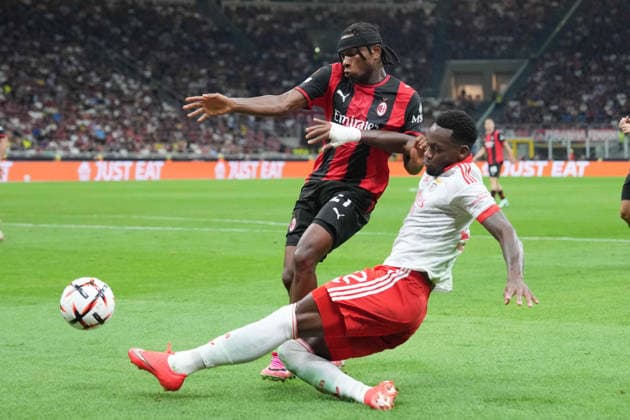 AC Milan™s Samuel Chukwueze during the Europa League soccer match between Ac Milan and Benfica at San Siro Stadium in Milan , Italy - September 16 , 2026. - Soccer  Copyright: xSpada LaPressex