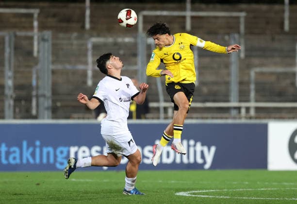 Wednesday, September 16, 2026, 2026–27 Season, Regionalliga West, Matchday 4 at Rote Erde Stadium in Dortmund, BVB Borussia Dortmund II vs. SV Westfalia Rhynern, Ayman Azhil (BVB II)