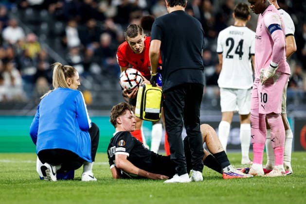 SOCCER - UEFA EL, Sturm vs Rennais GRAZ,AUSTRIA,16.SEP.26 - SOCCER - UEFA Europa League, Sturm Graz vs Stade Rennais FC. Image shows Luca Weinhandl (Sturm).  GEPAxpictures xJamesxDoak