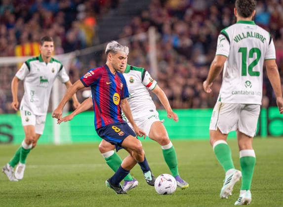 ESP LaLiga EA Sports FC Barcelona vs. Racing Santander: Pedri of FC Barcelona during the LaLiga EA Sports match between FC Barcelona and Racing Santander, played at Spotify Camp Nou Stadium in Barcelona on September 16, 2026, in Spain. Spanish Soccer Copyright: xAgenciaxLOFx