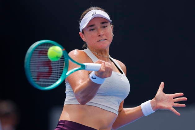 Guadalajara Open tennis tournament Caroline Dolehide of the US in action against Magdalena Frech of Poland during their round-of-16 Women s Singles match at the Guadalajara Open WTA, Tennis Damen 500 in Guadalajara, Jalisco, Mexico, 16 September 2026. Guadalajara Mexico  Copyright: xFRANCISCOxGUASCOx