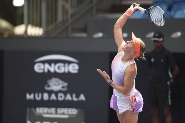RECORD DATE NOT STATED Suzan Lamens (Ned) defeats Carolina Meligeni Alves (Bra) in the first round of the SP Open 2026, at Parque Villa-Lobo in Sao Paulo. Sao Paulo (SP), 09 16 2026 Tennis SP Open Brazilian Carolina Meligeni Alves faced Dutch player Suzan Lamens this Wednesday (16), in the first round of the SP Open, at Parque Villa-Lobos, in Sao Paulo. Lamens won by 2 sets to 1, with partial scores of 3 6, 7 6(2) and 6 2.(Foto: Leco Viana Thenews2 imago images) SPO  Copyright: xLecoxVianax