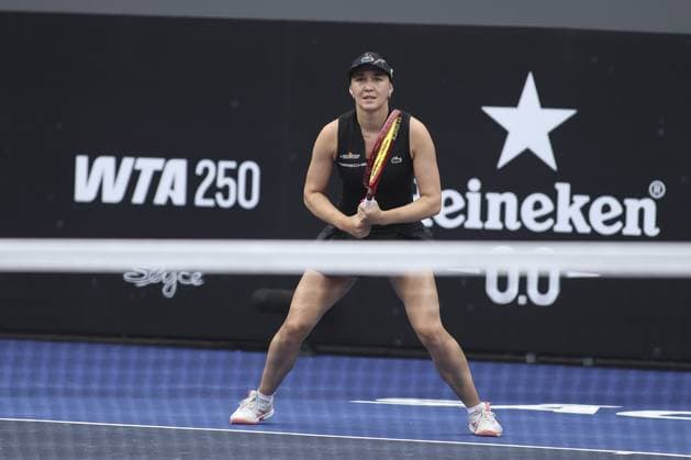 RECORD DATE NOT STATED Eva Lys (GER) defeats Gabriela Ce (BRA) in the first round of the SP Open 2026, at Villa-Lobos Park in Sao Paulo. Sao Paulo (SP), 09 16 2026 Tennis SP Open Brazilian Gabriela Ce faced German Eva Lys, the number 5 seed, this Wednesday (16), in the first round of the SP Open, at Parque Villa-Lobos, in Sao Paulo. Lys won by 2 sets to 1, with partial scores of 6 1, 5 7 and 7 5.(Foto: Leco Viana Thenews2 imago images) SPO  Copyright: xLecoxVianax