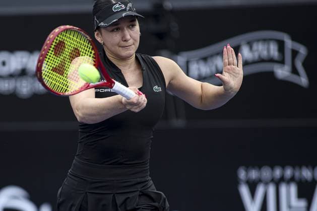 RECORD DATE NOT STATED Eva Lys (GER) defeats Gabriela Ce (BRA) in the first round of the SP Open 2026, at Villa-Lobos Park in Sao Paulo. Sao Paulo (SP), 09 16 2026 Tennis SP Open Brazilian Gabriela Ce faced German Eva Lys, the number 5 seed, this Wednesday (16), in the first round of the SP Open, at Parque Villa-Lobos, in Sao Paulo. Lys won by 2 sets to 1, with partial scores of 6 1, 5 7 and 7 5.(Foto: Leco Viana Thenews2 imago images) SPO  Copyright: xLecoxVianax