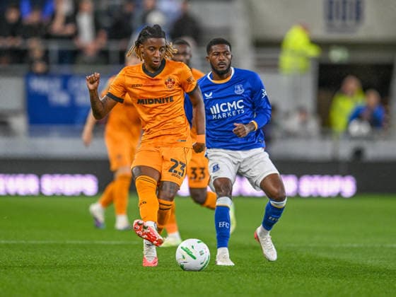 Everton v Wolverhampton Wanderers Carabao Cup Tawanda Chirewa of Wolverhampton Wanderers during the Carabao Cup Third Round match at the Hill Dickinson Stadium, Liverpool 16 09 2026 UK Newspapers OUT Copyright: xKarlxVallantinex FIL-23952-0060