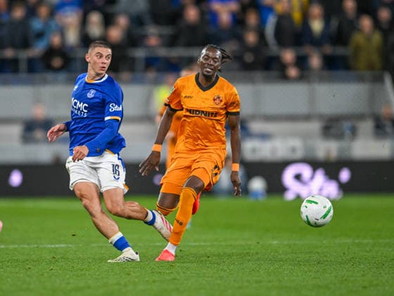 Everton v Wolverhampton Wanderers Carabao Cup Vitaliy Mykolenko of Everton during the Carabao Cup Third Round match at the Hill Dickinson Stadium, Liverpool 16 09 2026 UK Newspapers OUT Copyright: xKarlxVallantinex FIL-23952-0080