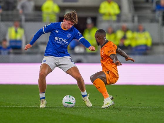 Everton v Wolverhampton Wanderers Carabao Cup Tyler Dibling of Everton during the Carabao Cup Third Round match at the Hill Dickinson Stadium, Liverpool 16 09 2026 UK Newspapers OUT Copyright: xKarlxVallantinex FIL-23952-0108