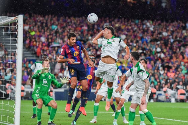 Sport Bilder des Tages #2 FC Barcelona, Barca v REAL RACING CLUB SPOTIFY CAMP NOU. BARCELONA Sep 16,2026 FC BARCELONA vs REAL RACING CLUB SANTANDER SEP 16 ,2026 Rodrigo (16) of FC Barcelona during the match between FC Barcelona and Real Racing Club corresponding to the sixth day of La Liga EA Sports at at Spotify Camp Nou in Barcelona, Spain. Barcelona ESP Copyright: xS.xRosx