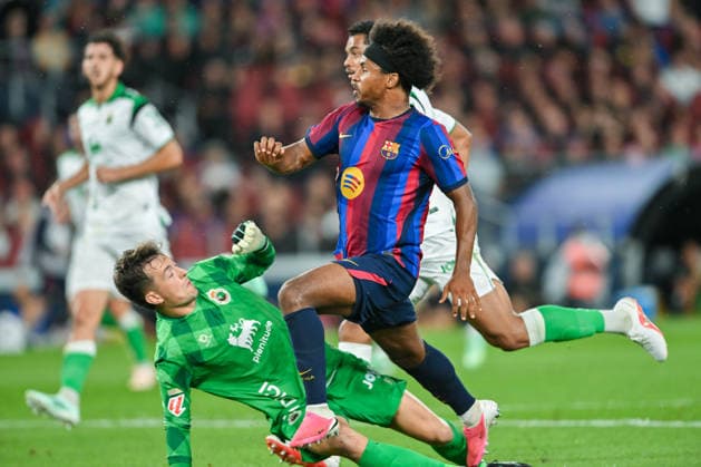 FC Barcelona, Barca v REAL RACING CLUB SPOTIFY CAMP NOU. BARCELONA Sep 16,2026 FC BARCELONA vs REAL RACING CLUB SANTANDER SEP 16 ,2026 Karim Adeyemi (14) of FC Barcelona during the match between FC Barcelona and Real Racing Club corresponding to the sixth day of La Liga EA Sports at at Spotify Camp Nou in Barcelona, Spain. Barcelona ESP Copyright: xS.xRosx