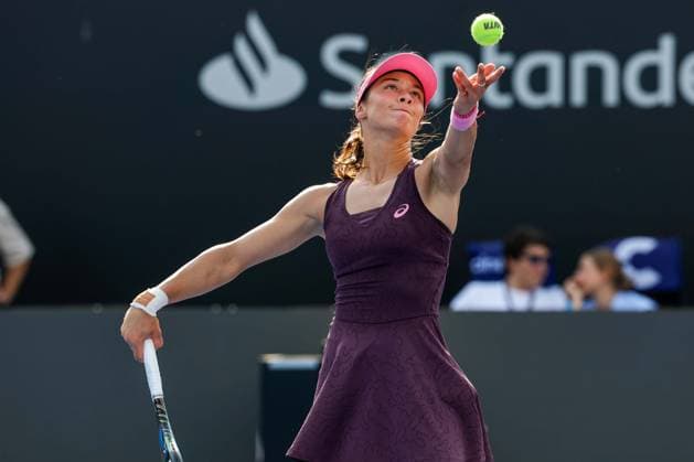 WTA GUADALAJARA OPEN 2026 WTA GUADALAJARA OPEN 2026 ZEYNEP SONMEZ VS IVA JOVIC 09 16 2026 GUADALAJARA, JALISCO Action photo of Zeynep Sonmez of Turkey during a match at the 2026 WTA Guadalajara Open, held at the Centro Panamericano de Tenis in Guadalajara, Jalisco, Mexico Action photo of Zeynep Sonmez of Turkey, during a match at the 2026 WTA Guadalajara Open held at the Centro Panamericano de Tenis in Guadalajara, Jalisco, Mexico. PHOTO BY IMAGENSHOP PHOTO AGENCY GUADALAJARA, JALISCO, MEXICO Copyright: xIMAGENSHOPxAGENCIAxFOTOGRAFICAx