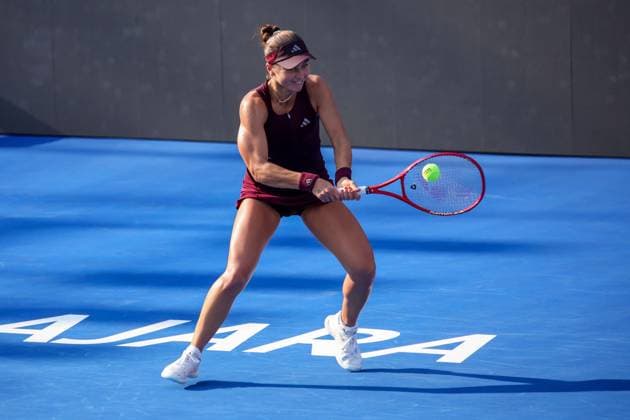 WTA GUADALAJARA OPEN 2026 WTA GUADALAJARA OPEN 2026 ZEYNEP SONMEZ VS IVA JOVIC 09 16 2026 GUADALAJARA, JALISCO Action photo of Iva Jovic of the United States during a match at the 2026 WTA Guadalajara Open, held at the Centro Panamericano de Tenis in Guadalajara, Jalisco, Mexico Action photo of Iva Jovic of the United States, during a match at the 2026 WTA Guadalajara Open held at the Centro Panamericano de Tenis in Guadalajara, Jalisco, Mexico. PHOTO BY IMAGENSHOP PHOTO AGENCY GUADALAJARA, JALISCO, MEXICO Copyright: xIMAGENSHOPxAGENCIAxFOTOGRAFICAx