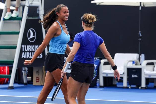 WTA GUADALAJARA OPEN 2026 WTA GUADALAJARA OPEN 2026 DALAYNA HEWITT CATHERINE HARRISON VS KATARZYNA PITER QUINN GLEASON 09 16 2026 GUADALAJARA, JALISCO Action photo of Dalayna Hewitt and Catherine Harrison during a match at the 2026 WTA Guadalajara Open, held at the Centro Panamericano de Tenis in Guadalajara, Jalisco, Mexico Action photo of Dalayna Hewitt and Catherine Harrison, during a match at the 2026 WTA Guadalajara Open held at the Centro Panamericano de Tenis in Guadalajara, Jalisco, Mexico. PHOTO BY IMAGENSHOP PHOTO AGENCY GUADALAJARA, JALISCO, MEXICO Copyright: xIMAGENSHOPxAGENCIAxFOTOGRAFICAx