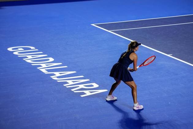 WTA GUADALAJARA OPEN 2026 WTA GUADALAJARA OPEN 2026 KAYLA DAY VS LIUDMILA SAMSONOVA 09 16 2026 GUADALAJARA, JALISCO Action photo of Kayla Day of the United States during a match at the 2026 WTA Guadalajara Open, held at the Centro Panamericano de Tenis in Guadalajara, Jalisco, Mexico Action photo of Kayla Day of the United States, during a match at the 2026 WTA Guadalajara Open held at the Centro Panamericano de Tenis in Guadalajara, Jalisco, Mexico. PHOTO BY IMAGENSHOP PHOTO AGENCY, GUADALAJARA, JALISCO, MEXICO Copyright: xIMAGENSHOPxAGENCIAxFOTOGRAFICAx