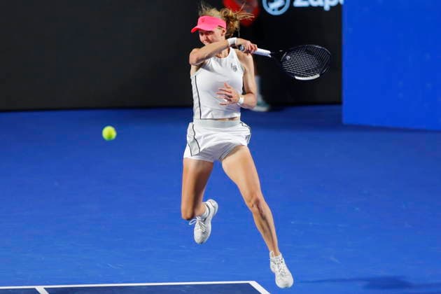 Guadalajara Open tennis tournament Liudmila Samsonova of Russia returns a ball against Kayla Day of the US during a match at the Guadalajara Open WTA, Tennis Damen 500 in Guadalajara, Jalisco, Mexico, 16 September 2026. Guadalajara Mexico  Copyright: xFRANCISCOxGUASCOx