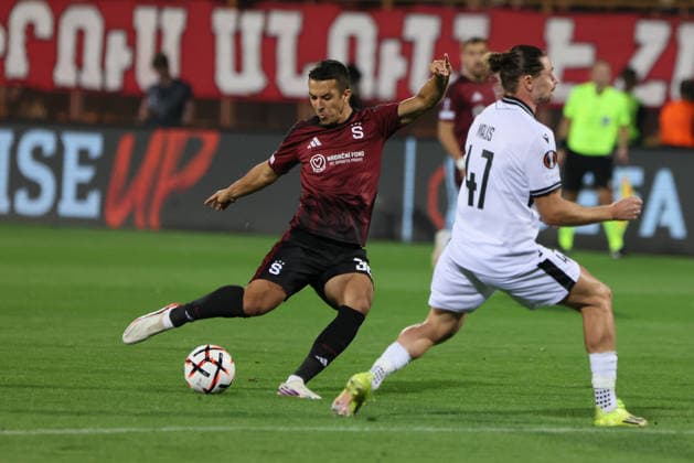 Ararat-Armenia v Sparta Praha - UEFA Europa League Jaroslav Zeleny of Sparta Praha during the UEFA Europa League match at Vazgen Sargsyan Republican Stadium in Yerevan, Armenia, on September 16, 2026. Yerevan Armenia  Copyright: xGurgenxHakobyanx originalFilename:hakobyan-uefaeuro260916_np1gq.jpg