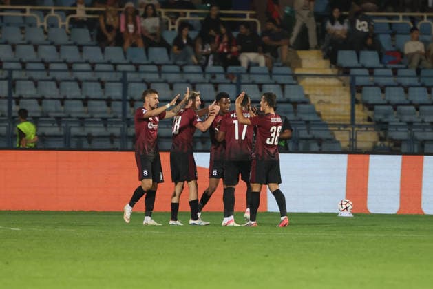 Ararat-Armenia v Sparta Praha - UEFA Europa League General view of the UEFA Europa League match at Vazgen Sargsyan Republican Stadium in Yerevan, Armenia, on September 16, 2026. Yerevan Armenia  Copyright: xGurgenxHakobyanx originalFilename:hakobyan-uefaeuro260916_np1sf.jpg
