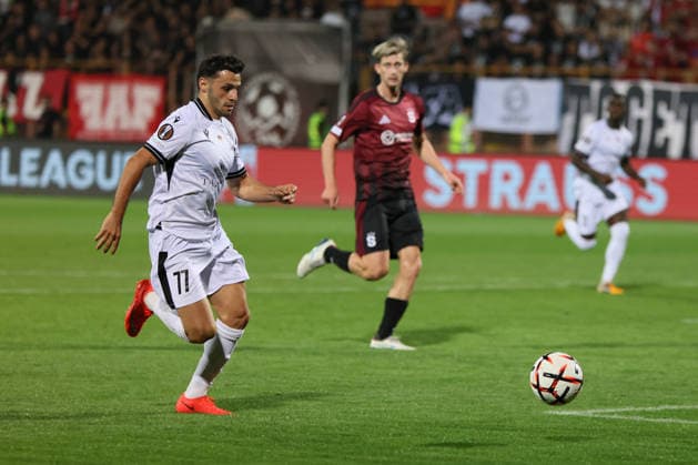 Ararat-Armenia v Sparta Praha - UEFA Europa League Artur Serobyan of Ararat-Armenia during the UEFA Europa League match at Vazgen Sargsyan Republican Stadium in Yerevan, Armenia, on September 16, 2026. Yerevan Armenia  Copyright: xGurgenxHakobyanx originalFilename:hakobyan-uefaeuro260916_npAI8.jpg