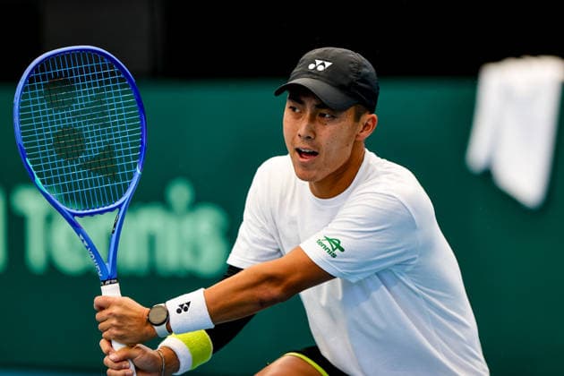 Tennis, Davis Cup, Australia, Training